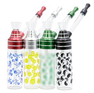 Neueste Glaspfeife Rauchen Rohre Shisha Shisha Exquisite Farbe Hohe Qualität Einzigartiges Design Einfach Zu Reinigen Pfeife Heißer Verkauf DHL Frei