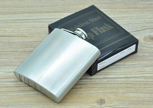 Brass lid 2 4 6 8 oz Stainless Steel Hip Flask Personalized Flagon High Quality Portable Wine Whisky Pot Bottle Drinkware For Drinker ak068