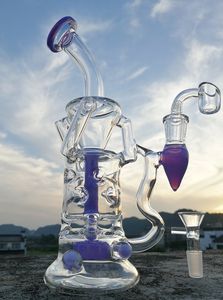 Glasrecycler Bongs Wasserbong Reifen Perkolator Dab Rig Becher Wasserpfeife