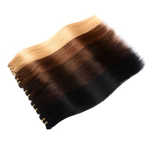 fasci di capelli vergini brasiliani capelli lisci peruviani tesse 1b 1 2 4 27 99j 613 estensione dei capelli umani 100g pezzi confezione da 3 pezzi o confezione da 4 pezzi