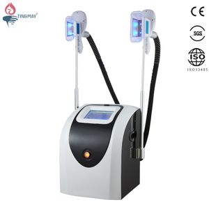 Double cryo handle cryolipolysis machine for weight lost