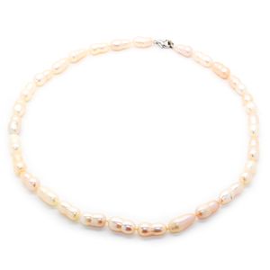L'ultima collana di perle a forma di arachidi d'acqua dolce naturale di gioielli di perle di moda per il regalo a sorpresa di sua moglie