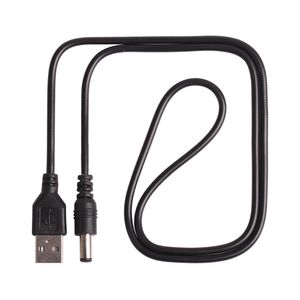 USB do DC5.5 DC Ładowanie Elektroniczne Dane Line Electronic Akcesoria USB do DC 5.5 * 2.1mm Kabel przewód zasilający Copper Corn 300 sztuk / partia