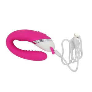 USB-uppladdningsbar prostata Massage Vibrator G Spot Dildo Stimulator Sexleksaker för kvinnor Män 12 Speed ​​Vibe Sex Products för par S19706