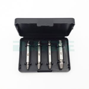 4 pcs Duplo Side Extrator de Parafuso Brocas Set Fácil Out Tools Set Dano Parafusos Parafuso Stud Guia Removedor de Carpintaria 300 conjuntos / lote