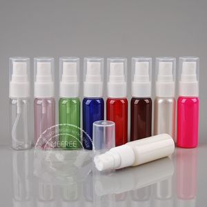 Atomizzatore di profumo trasparente colorato da viaggio portatile da 20 ml Strumenti per il trucco della bottiglia spray vuota idratante