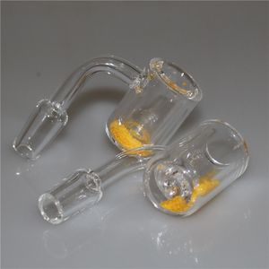 Palenia Bucket Quartz Thermal Banger 10mm 14mm 18mm Dwuosobowy Rurka Domy Bangers Domy Paznokci do Glass Glass Bongs