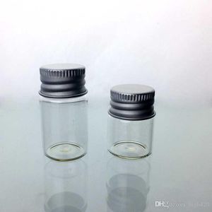 Mini Small Glass Bottles Smell Proof Jar Tiny Vials Jars Containers Message Weddings Wish Jewelry Favors Dab Wax Oil Containers