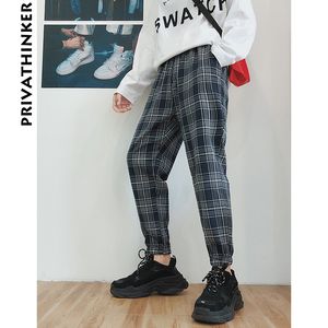 Pliad Track Calças Ins Homens 2019 Mens Algodão Streetwear Khaki Sweatpants Masculino Coreano Calças Casuais Retro Calças