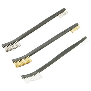 Ar Tactical 15 Accessories Double-head Steel Stainless Wire Brush Copper Wire Brush 3pcs a Set for Rifle Scope for Hunting