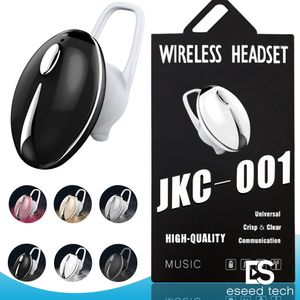 Jkc-001 Mini Trådlös Bluetooth Headphone Beetle Design Singel hörlurar Headset Sport Driver Hörlurar för iPhone 9 XS Samsung Smartphone