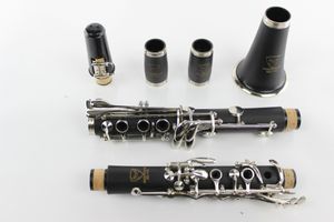 MARGEWATE MCL-200 Professional Brand Woodwind Instruments 17 Keys B Flat Clarinet Silver Plated Button With Case Free Shipping