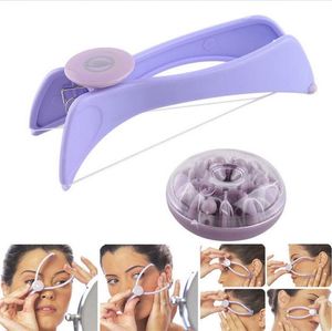 Slique Manual Gwinting Facial Hair Remover Epilator Urządzenie do usuwania Swiastka Urządzenie do golenia Włosy Włosy Uroda Narzędzie Kobieta Trymer