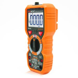 Freeshipping Digital Multimeter Ny Multimetro Spänning Strömmotståndstestare Kapacitansfrekvenstemperatur HFE NCV Diagnostiskt verktyg