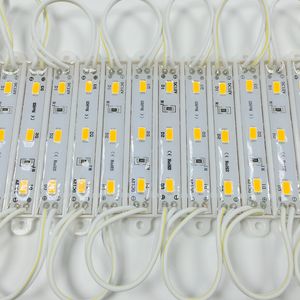 20pcs 5630 5730 3 LEDモジュール照明符号DC12V防水スーパー明るいSMD LEDモジュールクールホワイト送料無料