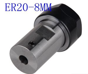 1PCS Motorwelle Spannzange ER20 EINE 8mm Verlängerung Stange Halter Werkzeug Halter CNC Fräsen und CNC Gravur maschine