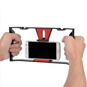 Freeshipping Handheld Telefon Stojak Uchwyt Stabilizator Uchwyt Uchwyt na 4 ~ 7 cali Telefony Smartphone Universal Darmowa Wysyłka