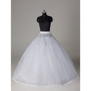 Petticoats 8 warstw Tiulle Underskirt Akcesoria ślubne Chemise bez obręczy na linię sukienki ślubnej szerokie plus Crinoline