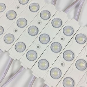 100pcs / lot ad alta luminosità SMD 2835 DC12V 20LEDS 1.5W impermeabile IP65 modulo LED con lente con obiettivo, buona dissipazione del calore