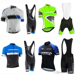 Venda quente Orbea Equipe Ciclismo de mangas curtas Jersey (BIB) conjuntos de calções Use roupas com confortável Respirável C2612