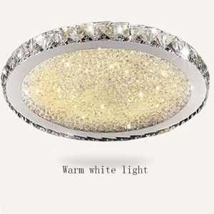 Chambre Mixte achat en gros de Plafonnier Crystal à LED de luxe à LED Ultrathin cm FLUSH FLUSH LIGHTS Fixer des cristaux mélangés pour salon Chambre à coucher Cuisine