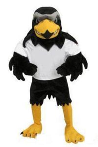 2018 de Alta qualidade Deluxe Plush Falcon Mascot Costume Adult Size Águia Mascota Mascota Festa de Carnaval Cosply Costum frete grátis