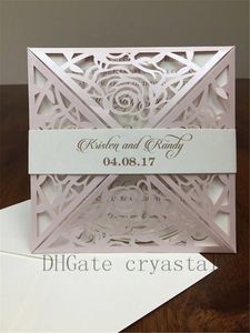 wedding invitations cards red white - Buy wedding invitations cards red white with free shipping on DHgate