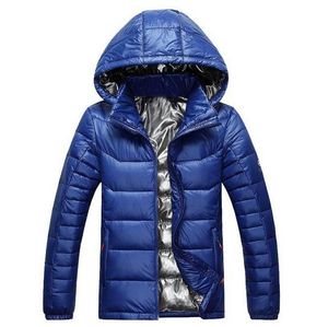 New outdoor summit hiking down jacket men 100%Cntton white duck winter warm coat men filling power