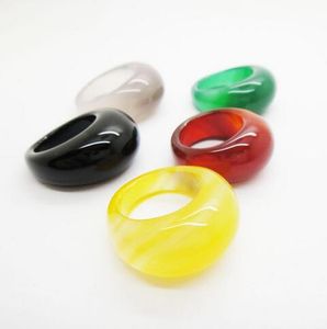 Gorąca Sprzedaż Naturalny Red Agate Pierścień Jade Ring High Quality Semi Cenni Kamień Biżuteria Zaręczyny Obrączki Dla Kobiet