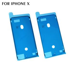 10 pezzi Adesivo per nastro per custodia all'ingrosso per iPhone X Adesivo impermeabile LCD Touch Screen Frame Colla per iPhone 8 8 Plus