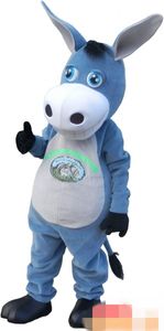 Costume de mascote de burro personalizado personagem traje adulto tamanho frete grátis