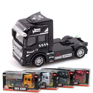 Brinquedos modelo de carro da liga, cabeça do caminhão do recipiente, carro de frete, meninos 'Favorate, para presentes do miúdo' Aniversário 'do partido, coletando, decoração Home