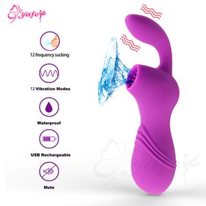Oral sex slickar sugande vibratorer 12 hastighet g spot clitoris stimulering nippel vibratorer erotiska blowjob vuxna sexleksaker för kvinnor y1890803