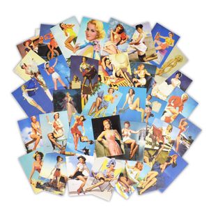 100 PCS Waterproof Sexy Girls Stickers Toys for Kids Decoration Laptop Phone Skateboard Bedroom Surfboard Cups Desk Decals Gift for Adults