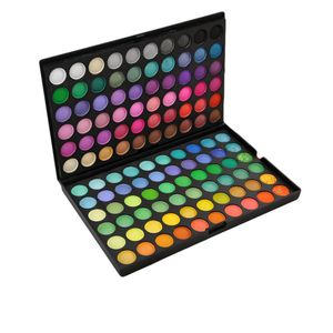 Echte Ismine120 -Farbe Lidschatten, Perle, Matte, warme Farbe, Erdfarbe, geräuchertes Make -up Make -up Lidschattenschattenplatte.