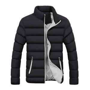 Мужская зимняя теплая с капюшоном толстым твердым флисом пальто хлопчатобумажная куртка мода куртки большой размер 2018 новая мужская одежда