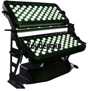 2個1200W都市カラーDMX防水120ピース10W RGBW 4 IN1 LEDの壁の洗濯機ライトIP65 DMX LED都市のカラーライト