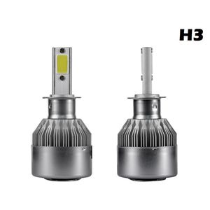 C6 faro dell'automobile H7 LED H4 H8 Hb3 / 9005 HB4 / 9006 9007 H4 / 9006 9007 H1 H1 Lampadina Auto Auto Anteriore FOG DRL Lampadina Automobile Automobile