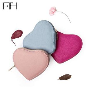 heart-shaped women's sweet Genuine Leather zipper Keys purse coin purses lady mini sexy Key bag housekeeper lovely Key Case