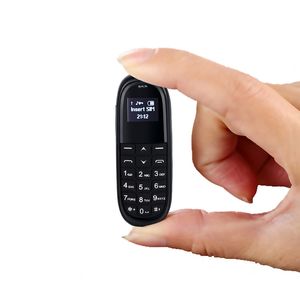Super Mini Mobile Phone UNIWA KK1 0.66 Inch Bluetooth Dialer Ultra Thin Small Cell Phone PK BM70 BM50