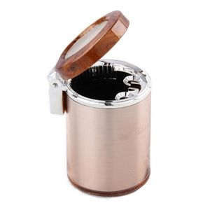 Hot Universal Car Ashtray med LED Light Portable Smokeless Ashtray Cigarette Holder Cup Biltillbehör