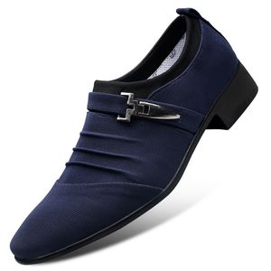 Mokasyny Gents Buty Sukienka Wieczorowa Dresja Groom Buty Mody Buty Office Mężczyźni Sepatu Slip On Pria Scarpe Uomo Elegali Chaussure Homme Mariage 2019