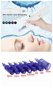 10pcs Needle Cartridge For Mesotherapy Meso Gun Derma Pen MicroNeedle Stamp Anti Aging Facial Skin Care