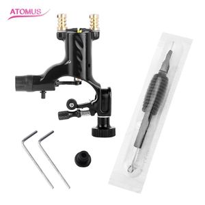 ATOMUS 6 Renkler Dragonfly Rotary Dövme Makinesi Shader Liner Dövme Motor Gun Kitleri Kaynağı Ile Sanatçılar Için İğne Kavrama dövme