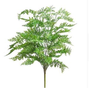 75 cm Yeni Yüksek Kalite Yapay Büyük Fern Çim Ağaç Bitki Fern Çim Sahte Saksı Bitki Ev Bahçe Dekor Dekoratif Bitki Ağacı