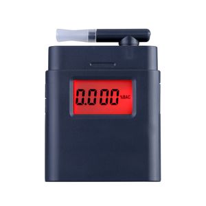 Freeshipping Alkoholomierz Wznowienie Oddech Alkohol Tester LCD LCD Cyfrowe oddychanie z detektorem podświetlenia alkoholu Alcotester