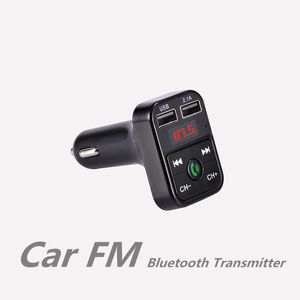 Kablosuz Araba Kiti Eller Ücretsiz FM Adaptör Verici MP3 FM ile Çift 2.1A USB Arabalar Şarj Cihazı