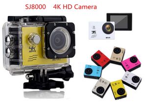 Wholesale waterproof camera for sale - Group buy SJ8000 Ultra HD K Sports Camera LCD m Waterproof WIFI Action Camera HD outdoor sports camera