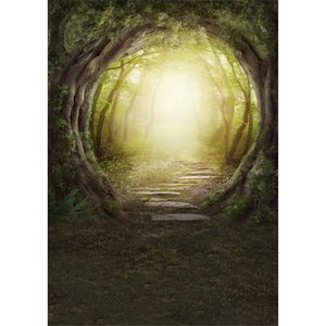 Forest Entrance Princess Wedding Party Photography Background Vinyl Printed Kids Children Fairy Tale Photo Studio Backdrops