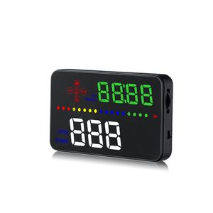 Diagnostic Ordinateur Voiture achat en gros de A300 HUD Indicateur de vitesse de voiture Indicateur de vitesse de voiture OBD2 Ordinateur de voyage intelligent numérique OBD Scanner OBD2 Outil de diagnostic Alarme de vitesse